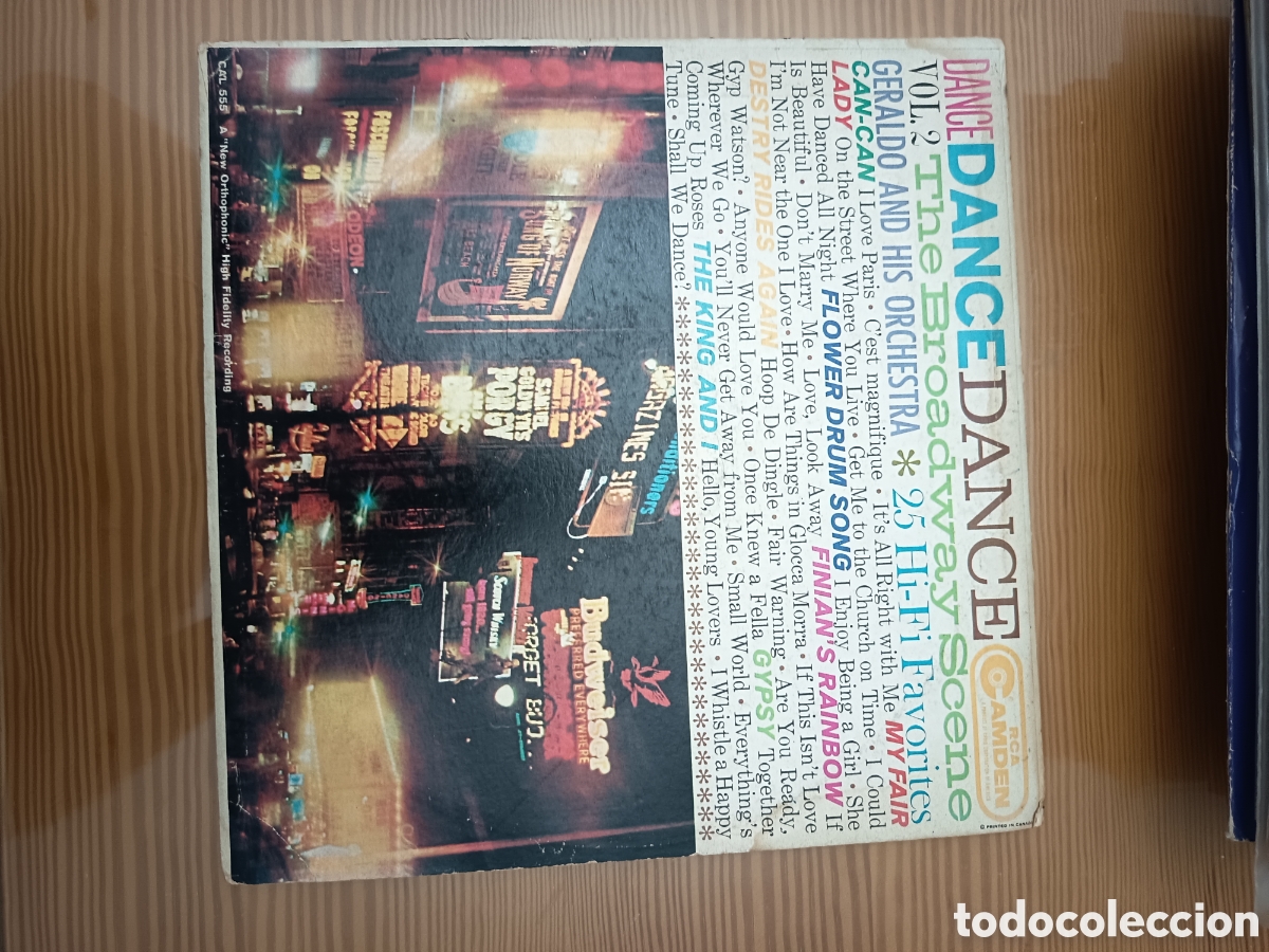 Discos de vinilo: Disco vinilo de HERALDO Y SU ORQUESTA &rdquo; DANCE DANCE DANCE &rdquo; - Foto 1