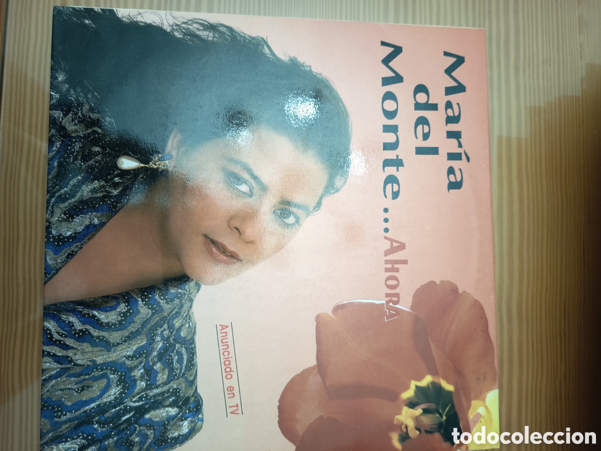 Discos de vinilo: Disco vinilo LP de MARIA DEL MONTE &rdquo; AHORA &rdquo; - Foto 1