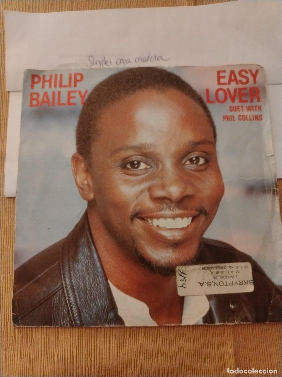 Discos de vinilo: Single vinilo Philip Bailey easy lover - Foto 1
