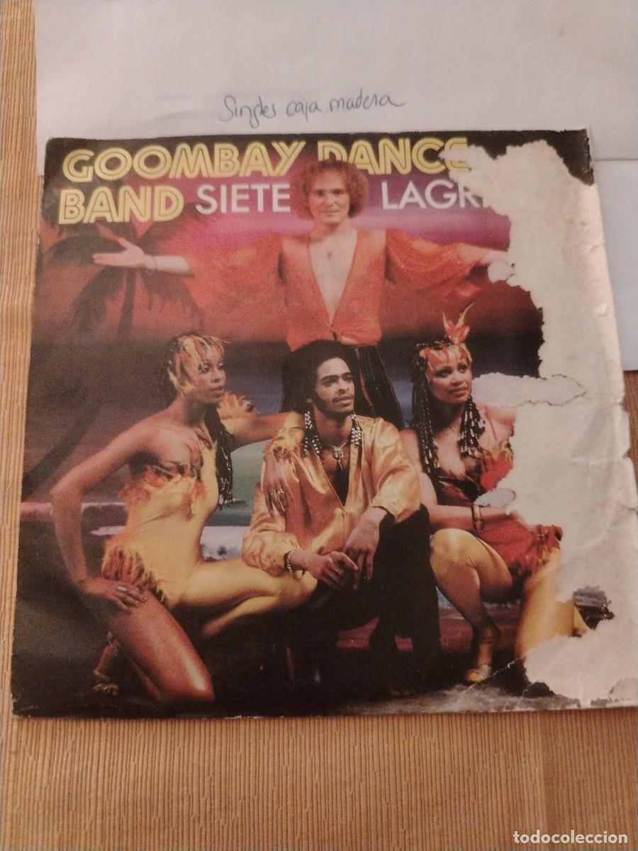 Discos de vinilo: Single vinilo goombay dance band siete l&aacute;grimas