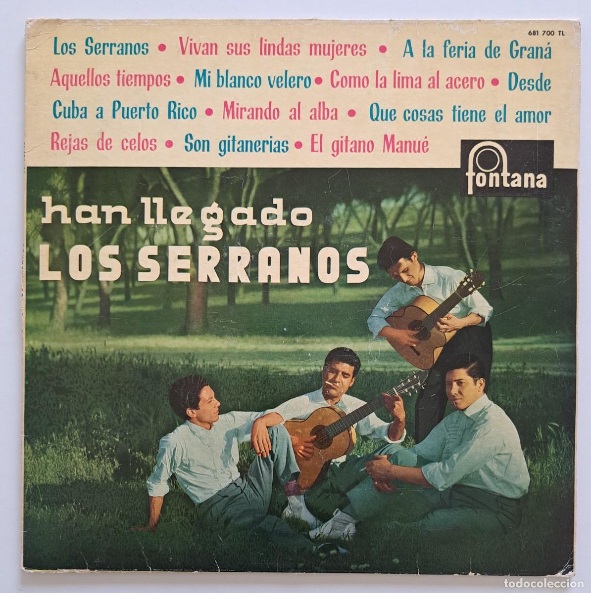 Discos de vinilo: LOS SERRANOS - HAN LLEGADO LOS SERRANOS - Fontana &ndash; 681 700 TL - MONO SPAIN 1962