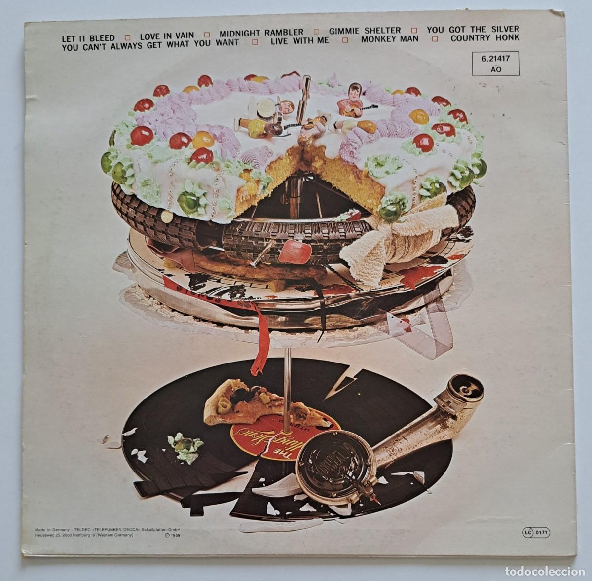 Discos de vinilo: ROLLING STONES - LET IT BLEDD - DECCA - LC 0171 - GERMANY 1970 - Foto 6