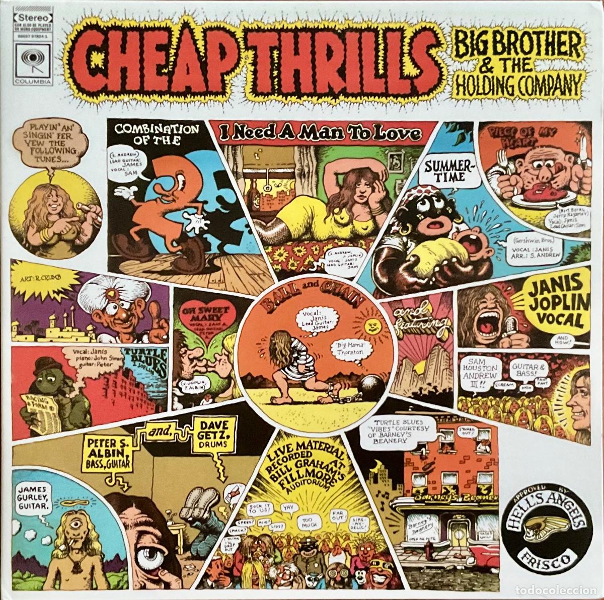 Discos de vinilo: BIG BROTHER & THE HOLDING COMPANY - CHEAP THRILLS