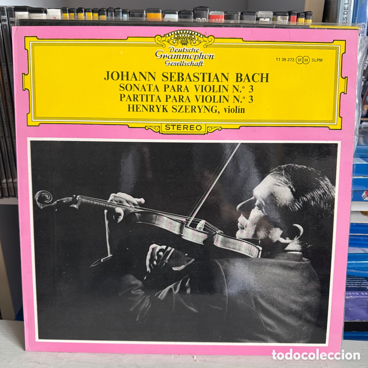 Vinyl-Schallplatten: Bach - Henryk Szeryng - Sonata Para Violin N&ordm; 3 / Partita Para Violin N&ordm; 3 (LP)