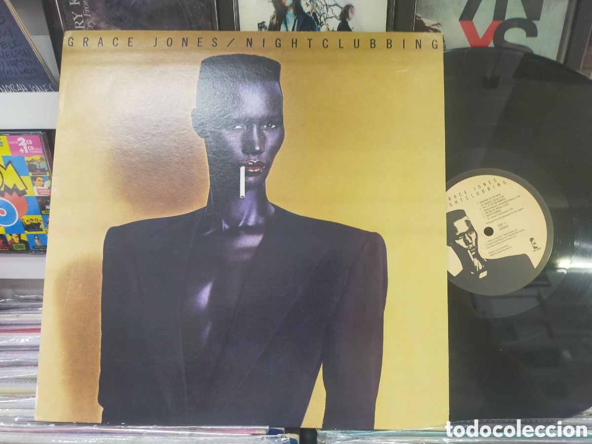 Discos de vinilo: Grace Jones LP nightclubbing reedici&oacute;n 180 gr