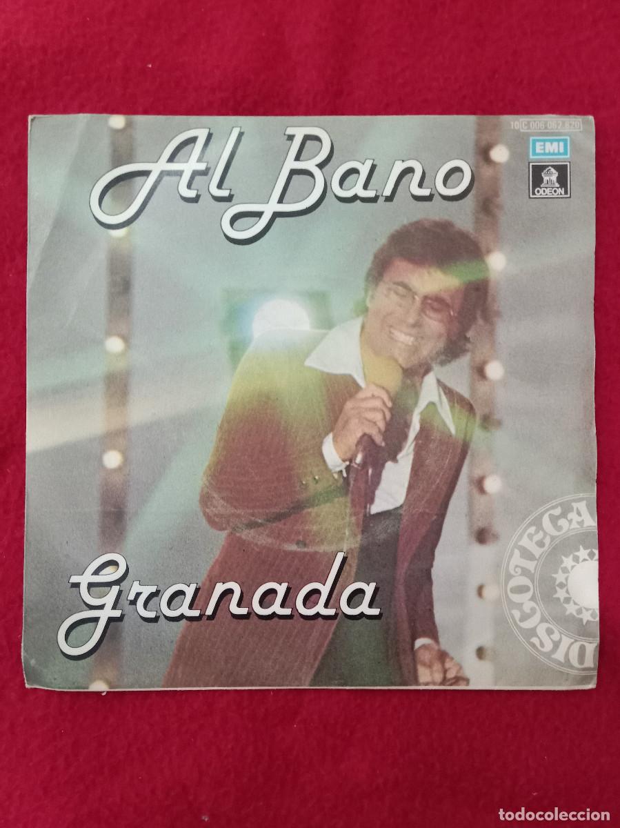 Discos de vinilo: Albano - Granada / A las Siete - Edit. EMI-Odeon, S.A. 1979