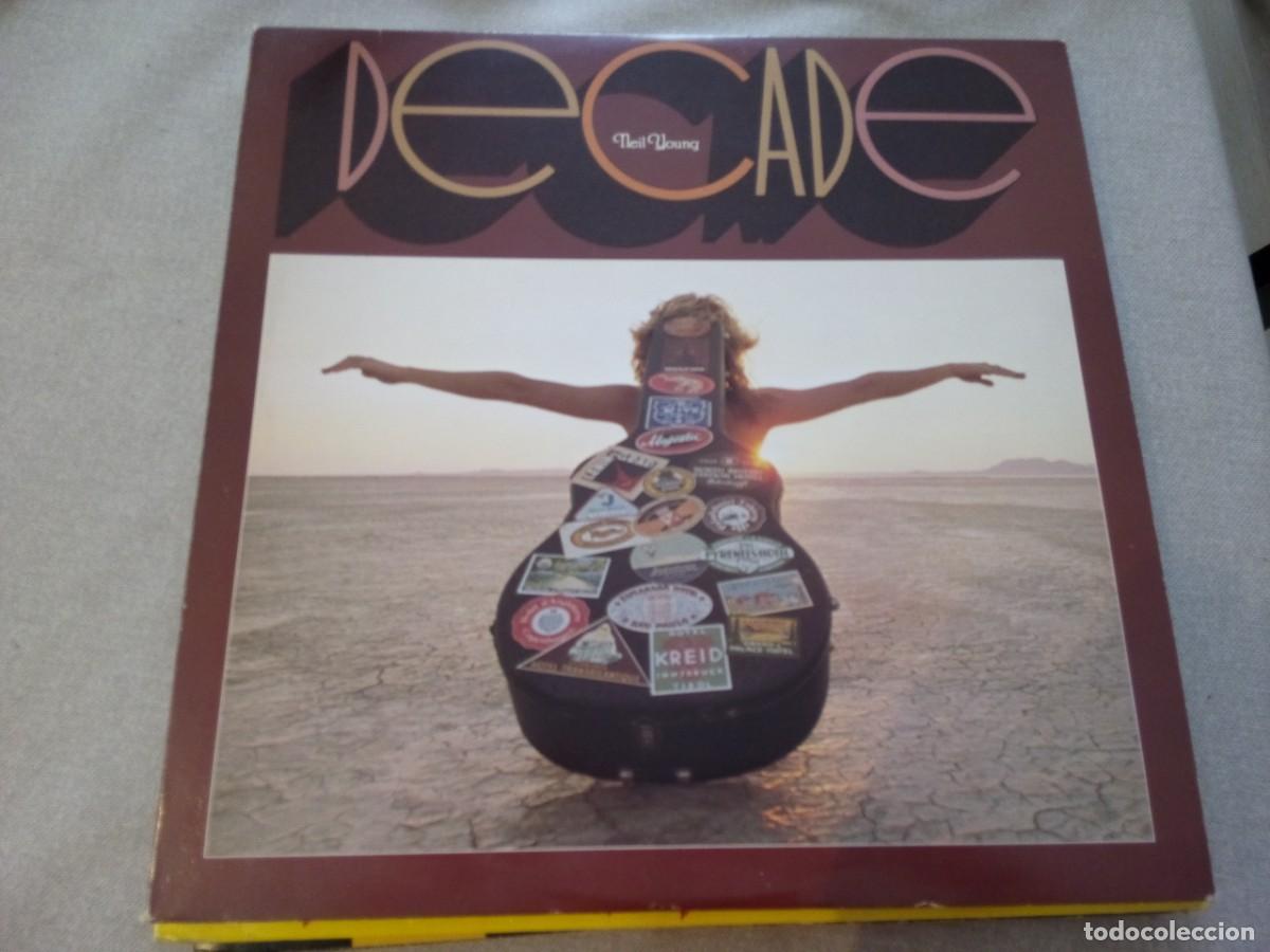 Discos de vinilo: NEIL YOUNG DECADE 3XLPS CARPETA TRIPLE 1976 &iexcl;&iexcl;IMPECABLE&iexcl;&iexcl;