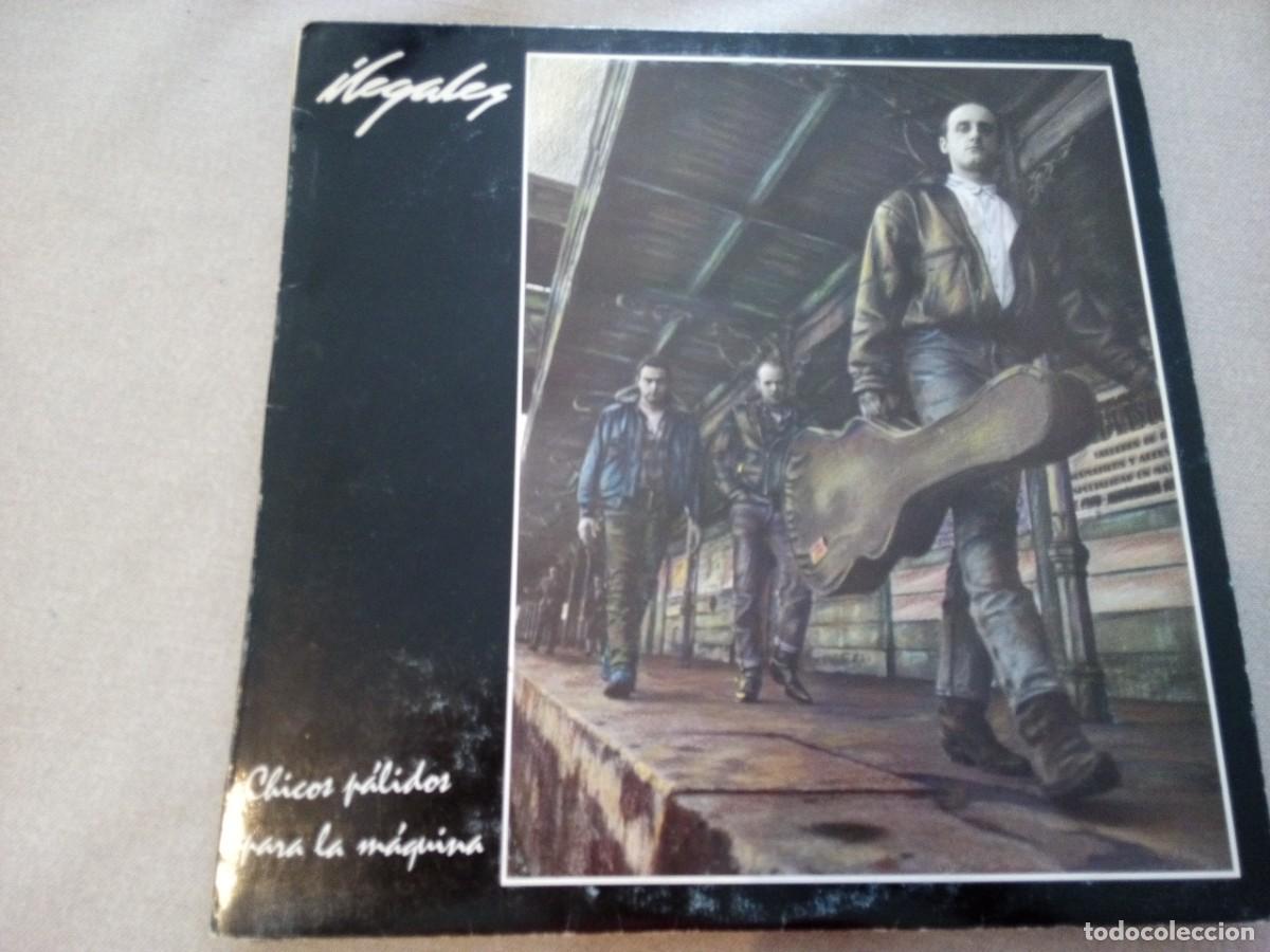 Discos de vinilo: Ilegales - Chicos P&aacute;lidos Para La M&aacute;quina (LP, Album) 1988