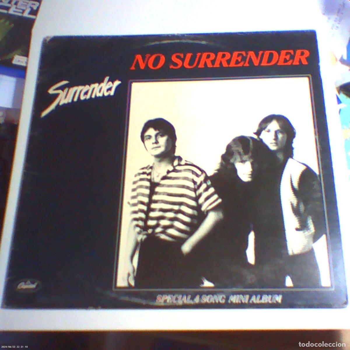 Discos de vinilo: lp surrender. no surrender. emi 1982 canada (buen estado) - Foto 1
