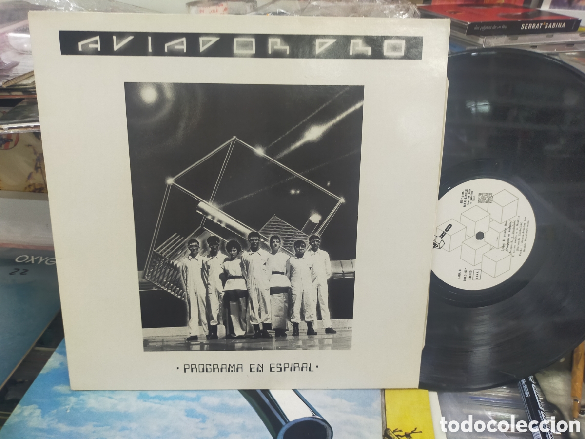 Discos de vinilo: Aviador dro maxi programa en espiral + 3 1982