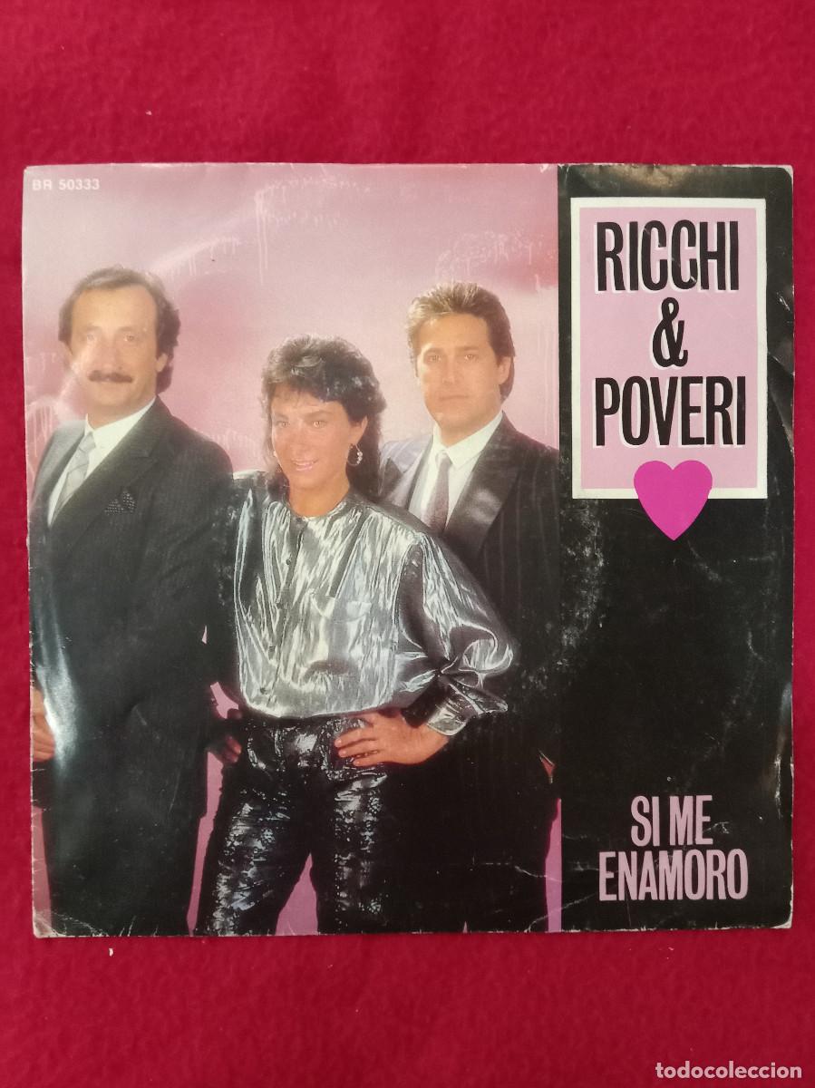 Discos de vinilo: Ricchi & Poveri - Si Me Enamoro / Mami, Mami - Edit. Baby Records. 1985