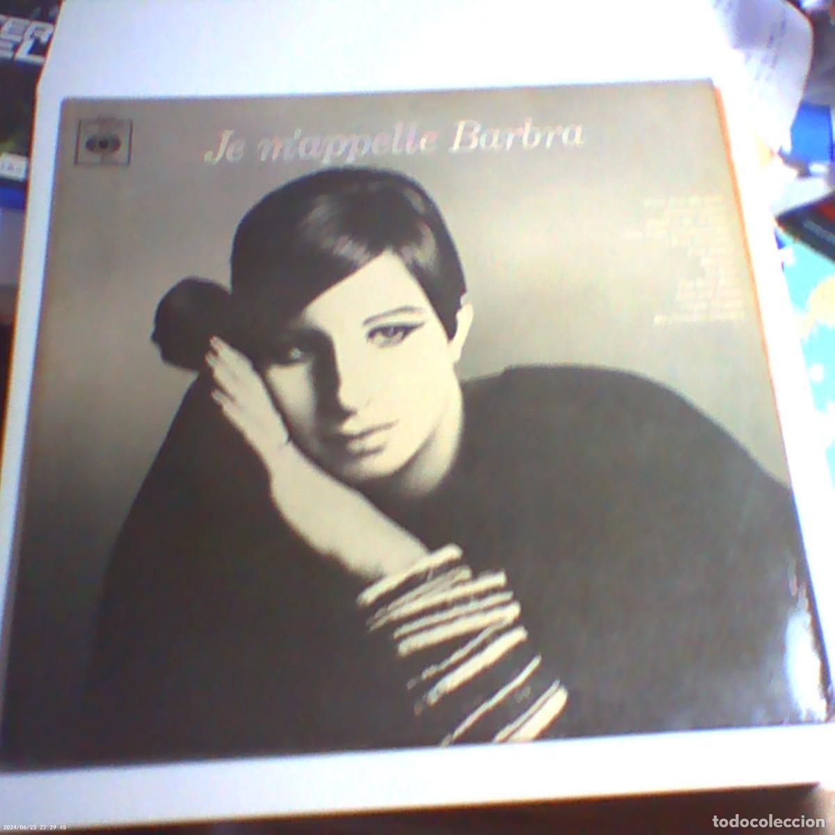 Discos de vinilo: lp barbra streisand. je m'appelle barbra. cbs 1966 england (seminuevo)