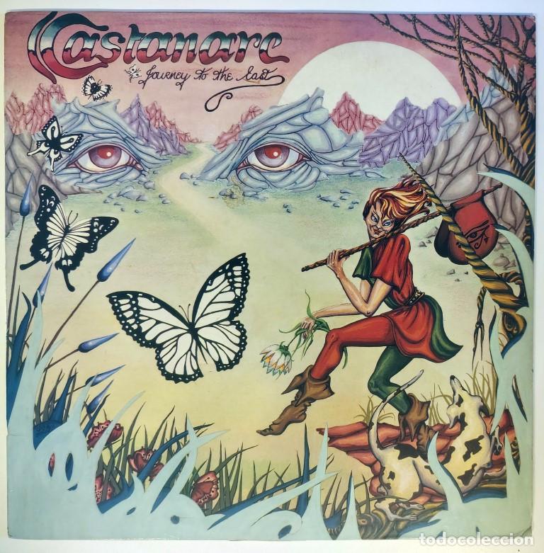 Discos de vinilo: Castanarc. Journey to the East. Peninsula, UK 1984 LP (Pencil 10) rock progresivo