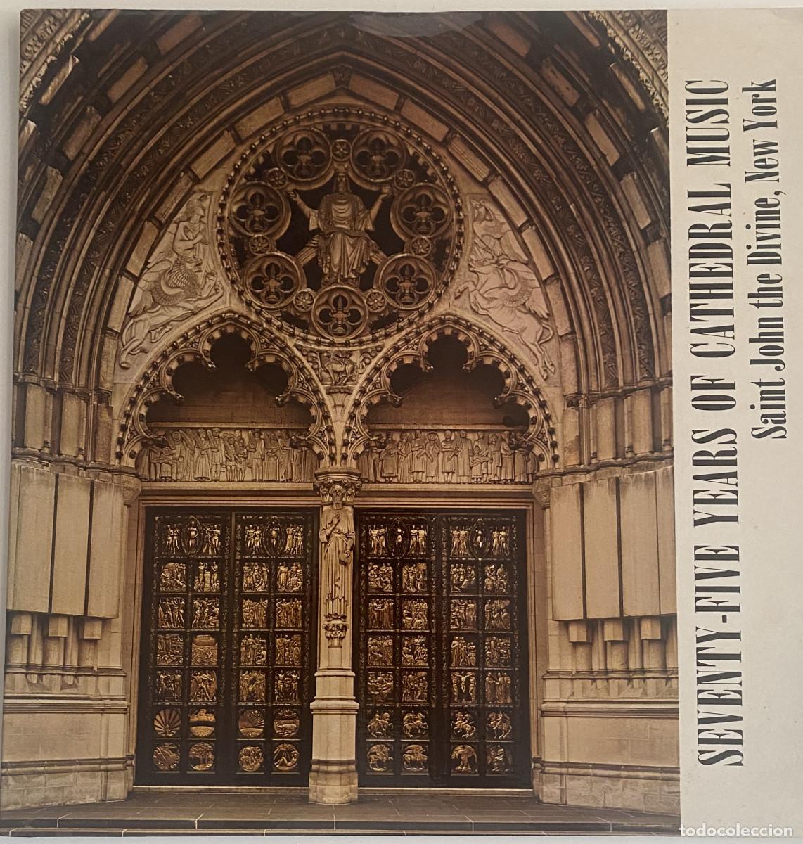 Discos de vinilo: COROS DE SAINT JOHN THE DIVINE,NEW YORK - SEVENTY FIVE OF CATHEDRAL MUSIC - DAVID PIZARRO