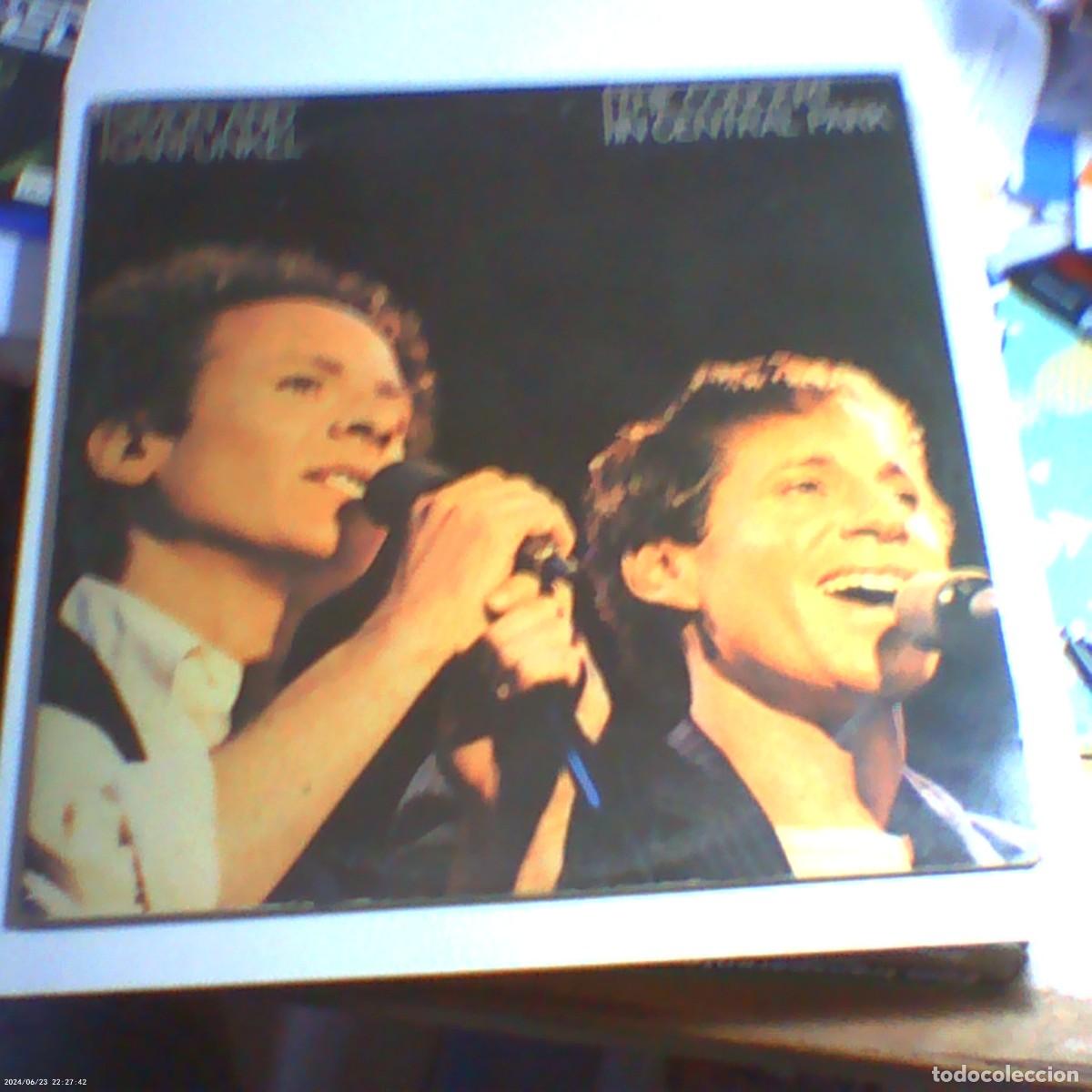 Discos de vinilo: lp doble simon and garfunkel. the concert in central park. geffen 1982 spain. libreto (seminuevo)