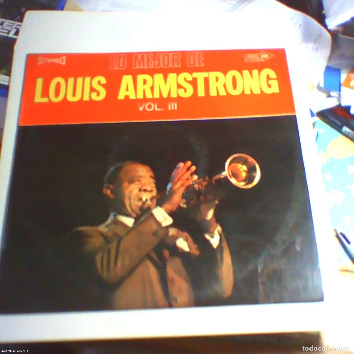 Discos de vinilo: lp lo mejor de louis armstrong vol III. mca 1971 spain (seminuevo)