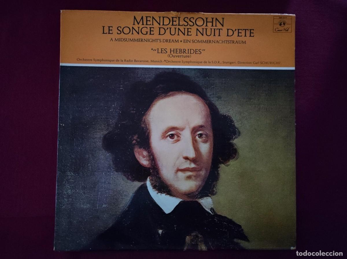 Disques de vinyle: Vinilo LP &rdquo;Le Songe d'une Nuit d'&Eacute;t&eacute; / Les H&eacute;brides&rdquo; &ndash; Carl Schuricht (Guilde du Disque)