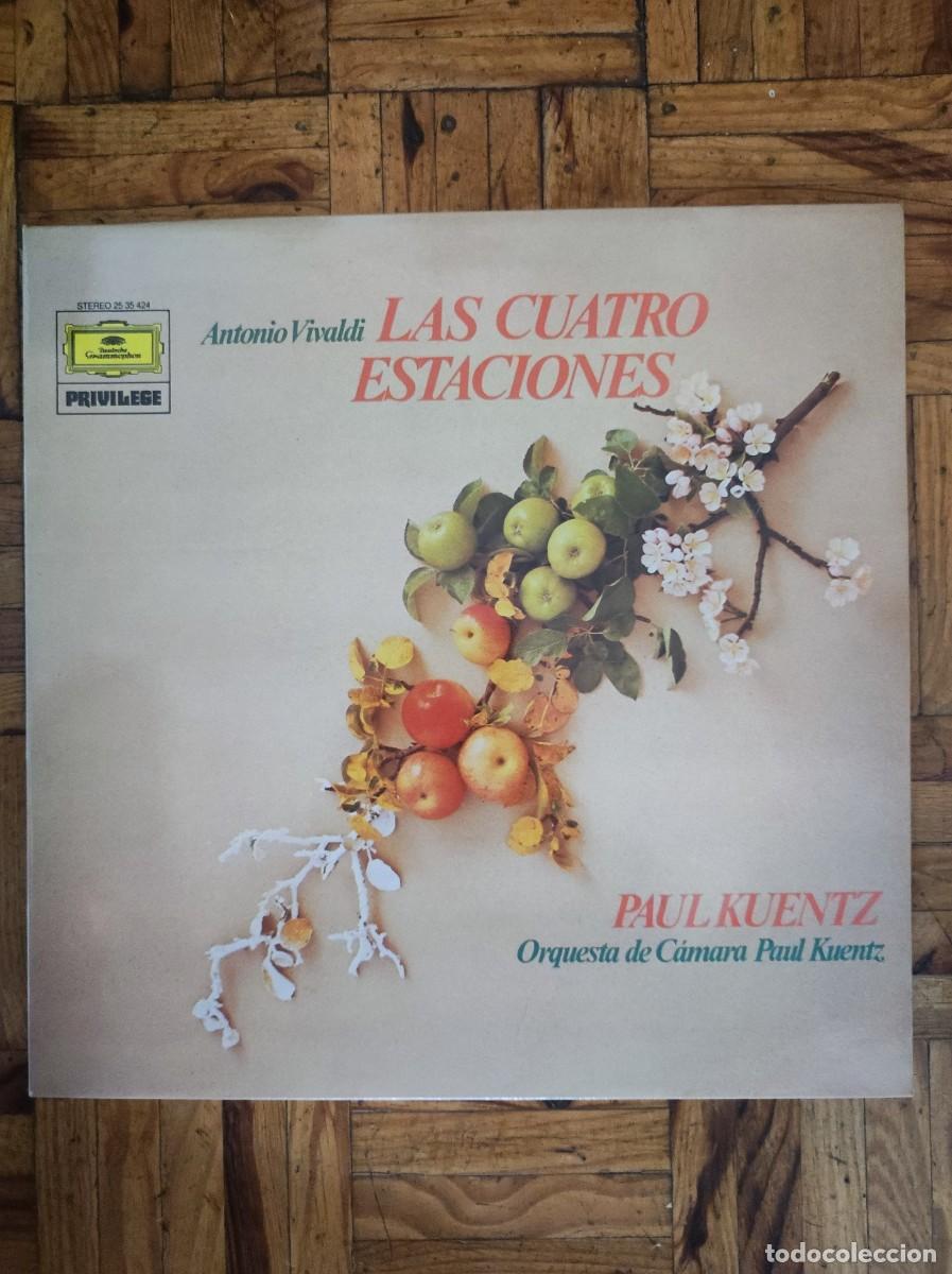 Discos de vinilo: Vinilo LP &rdquo;Las Cuatro Estaciones&rdquo; Antonio Vivaldi &ndash; Paul Kuentz (Deutsche Grammophon, 1981)