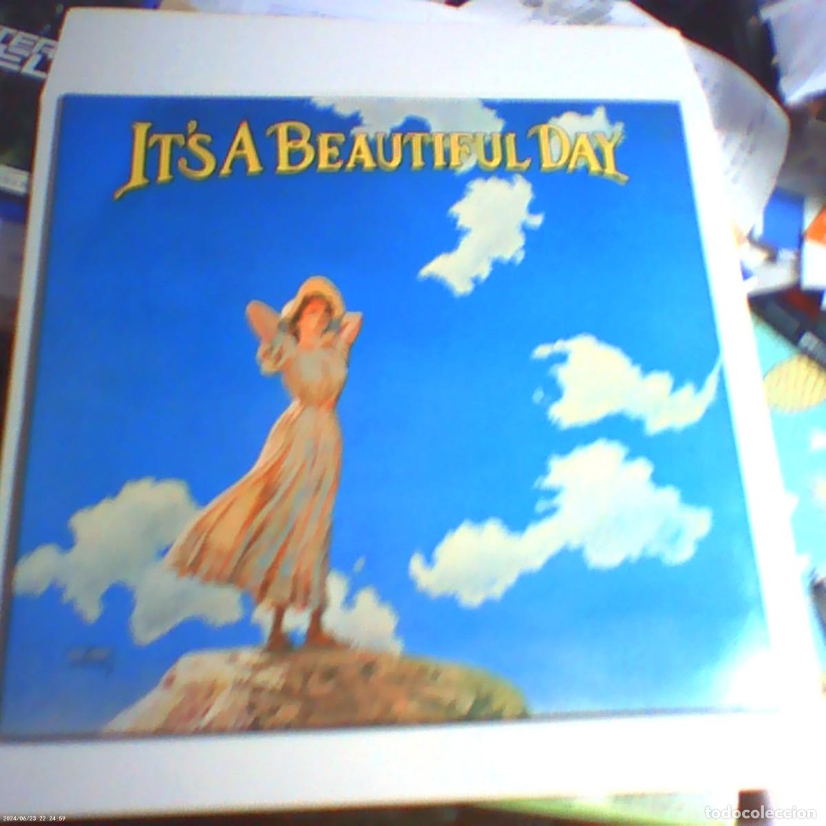 Discos de vinilo: lp it's a beautiful day. cbs 1970 spain. carpeta doble (seminuevo)
