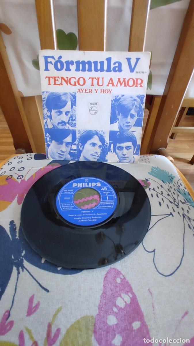 Discos de vinilo: FORMULA V-SINGLE TENGO TU AMOR