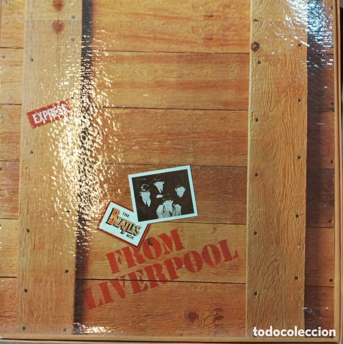 Discos de vinilo: The Beatles box From Liverpool - Foto 2