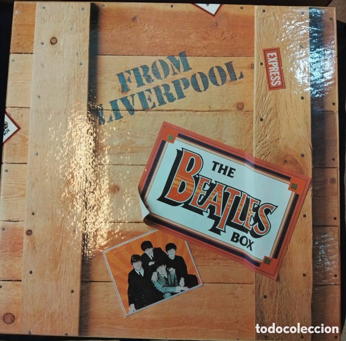 Discos de vinilo: The Beatles box From Liverpool