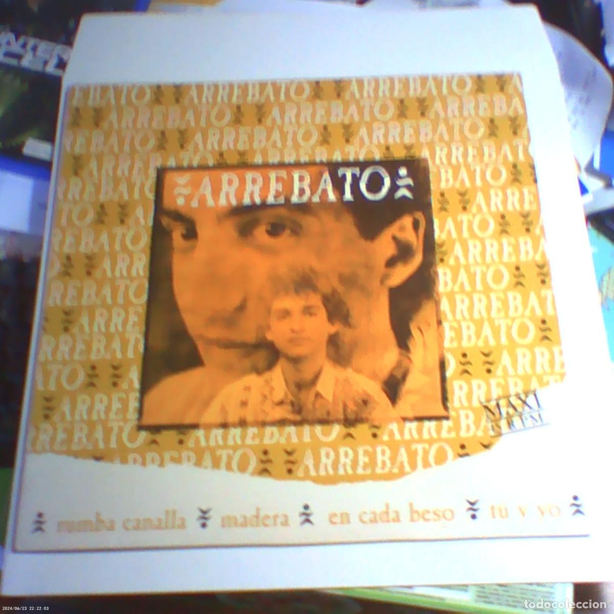 Discos de vinilo: maxi single arrebato. rumba canalla. emi 1992 spain (seminuevo)