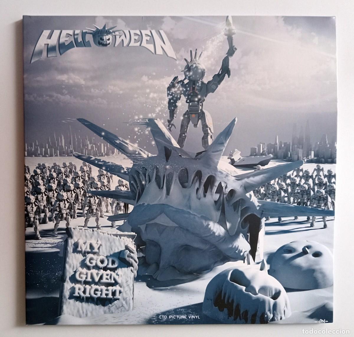 Discos de vinilo: LP HELLOWEEN - MY GOD-GIVEN RIGHT - Foto 1
