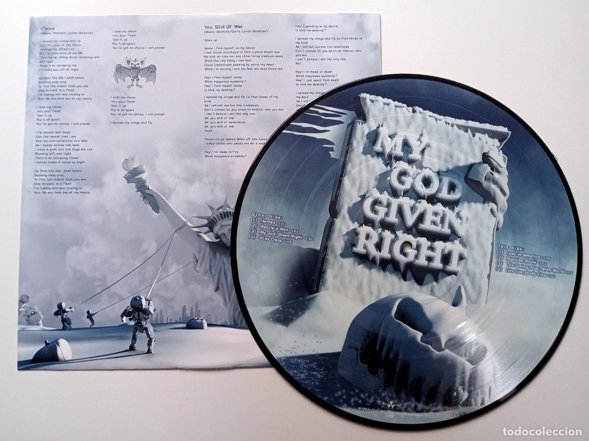 Discos de vinilo: LP HELLOWEEN - MY GOD-GIVEN RIGHT - Foto 3