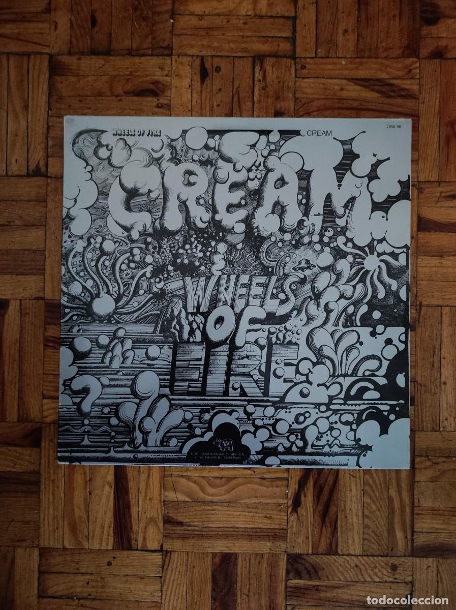 Discos de vinilo: Vinilo LP &rdquo;Wheels of Fire&rdquo; Cream &ndash; Edicion Gatefold 2LP (RSO, 1978)