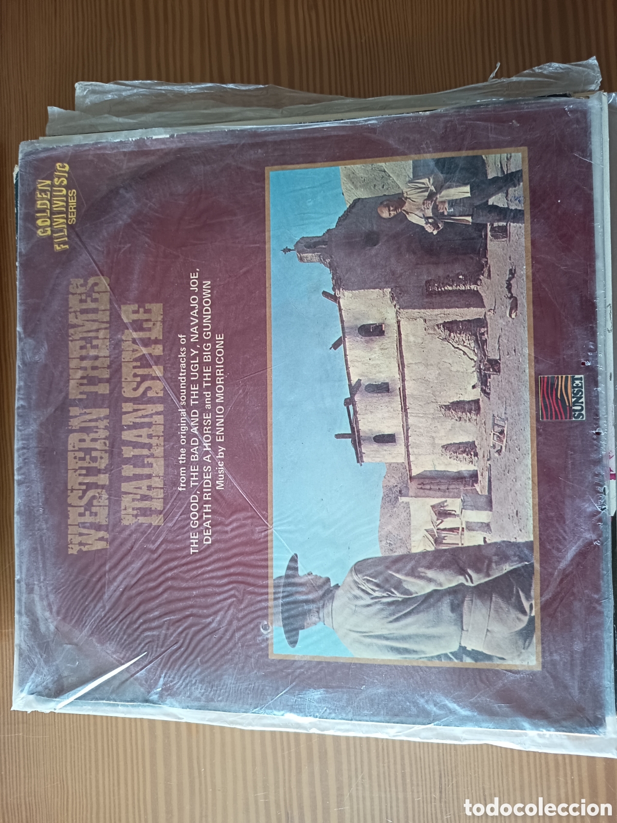 Discos de vinilo: Disco vinilo LP de WESTERN THEMES ITALIAN STYLE &rdquo; de ENNIO MORRICONE