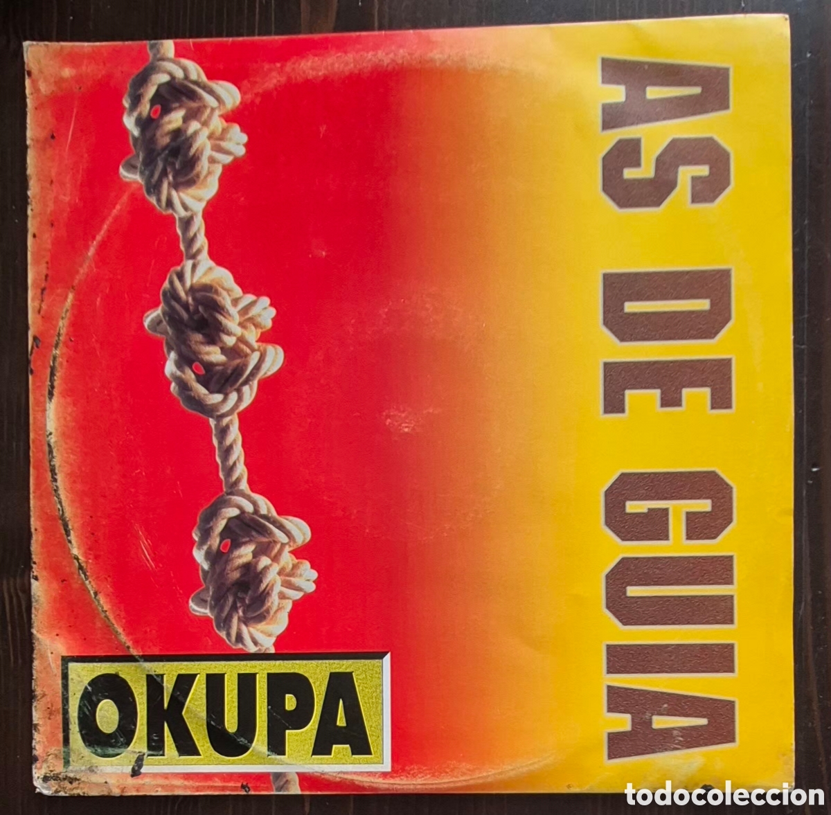 Discos de vinilo: MAXI - OKUPA - AS DE GUIA - 1997 ESPA&Ntilde;A (EURODANCE)