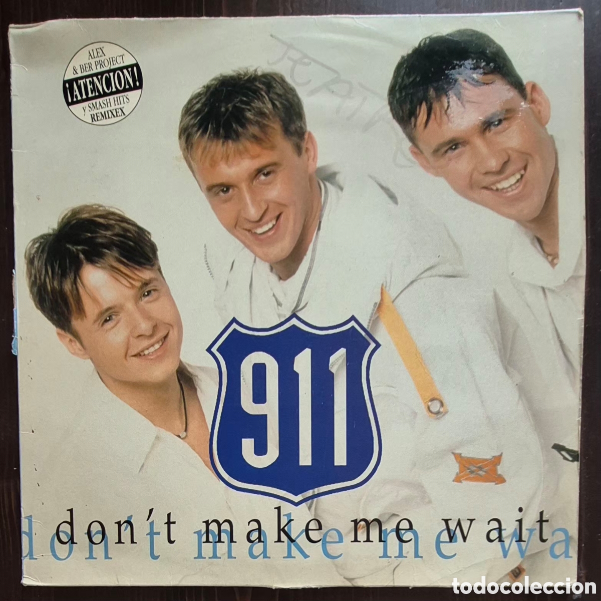 Discos de vinilo: MAXI - 911 - DON'T MAKE ME WAIT - 1996 ESPA&Ntilde;A (EURO HOUSE)
