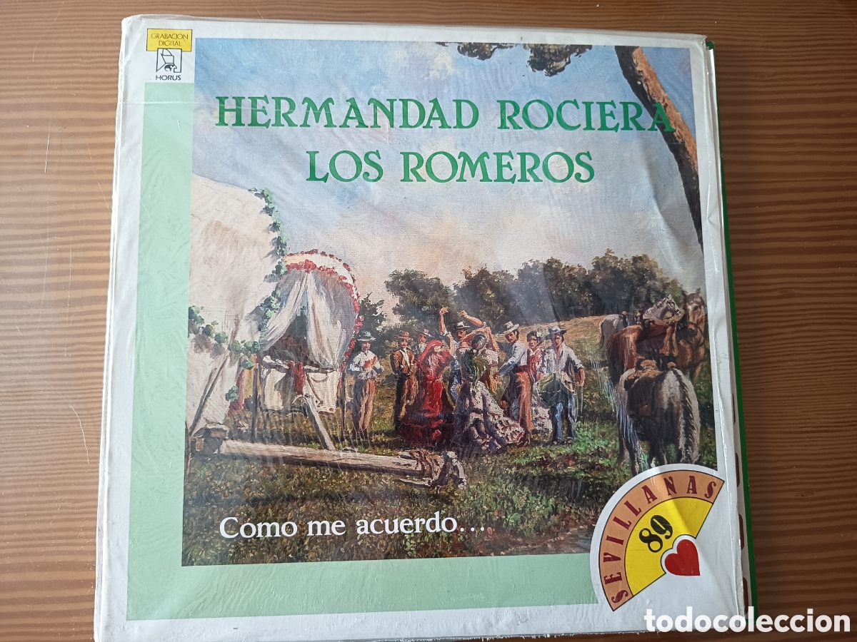 Discos de vinilo: Disco vinilo LP de LA HERMANDAD ROCIERA LOS ROMEROS &rdquo;