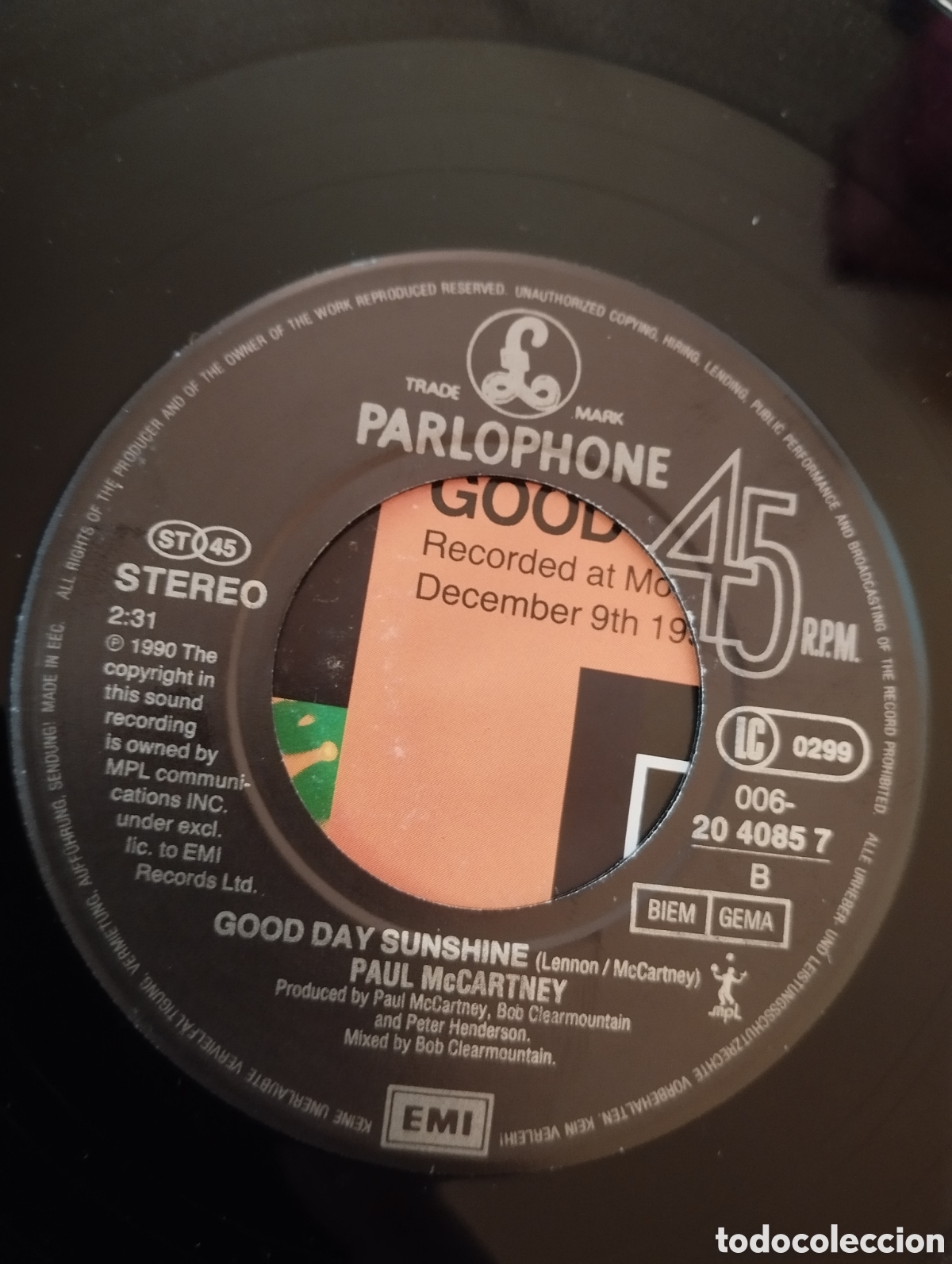 Discos de vinilo: Paul McCartney - Birthday - single - Foto 4