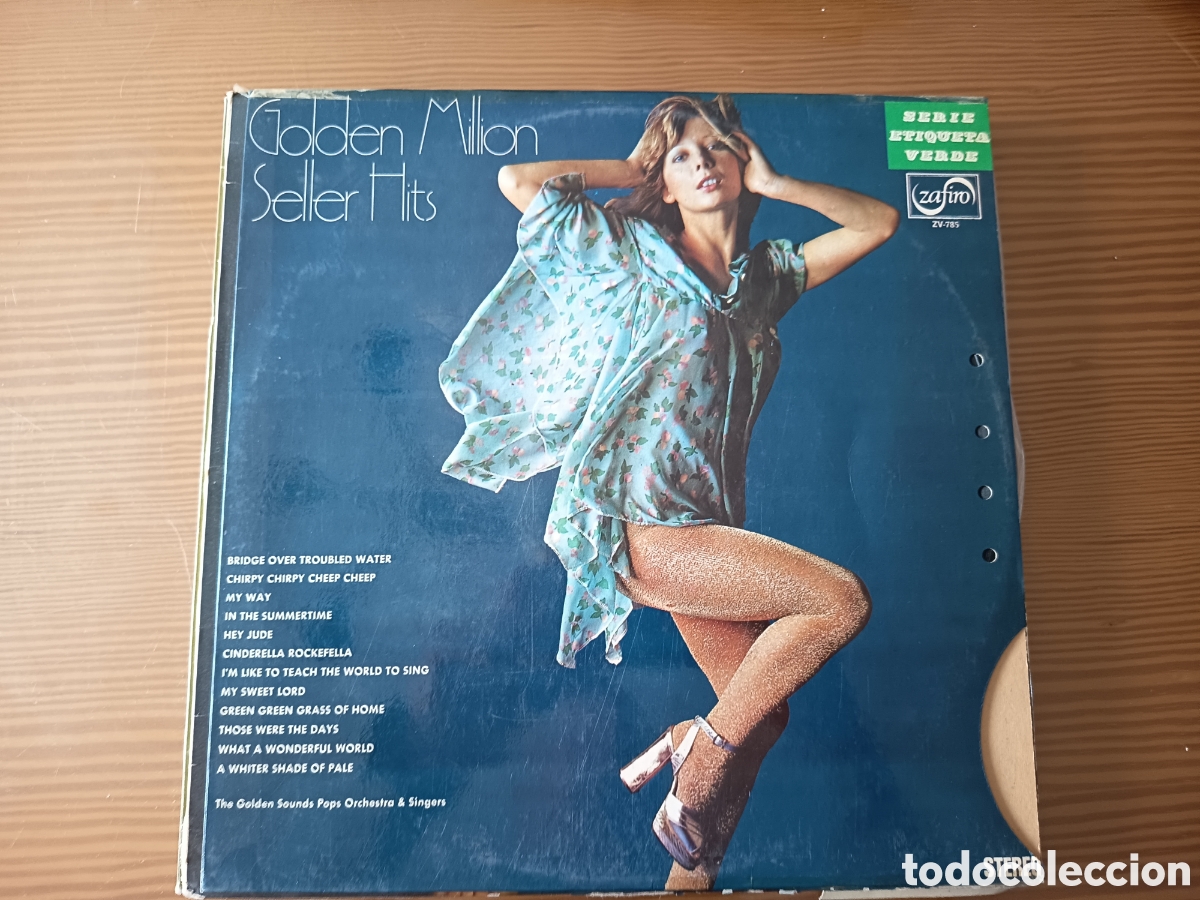 Discos de vinilo: Disco vinilo LP de GOLFEN MMILLION SELLER HITS &rdquo;