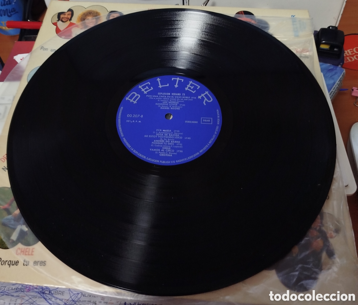 Discos de vinilo: Explosi&oacute;n Verano 73. VV.AA. - Foto 2