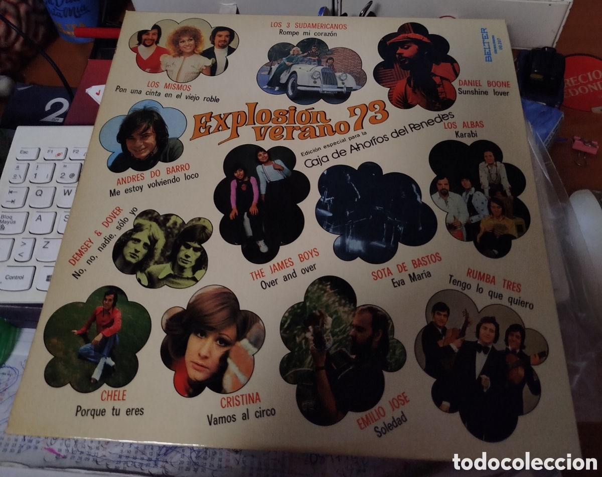 Discos de vinilo: Explosi&oacute;n Verano 73. VV.AA. - Foto 1