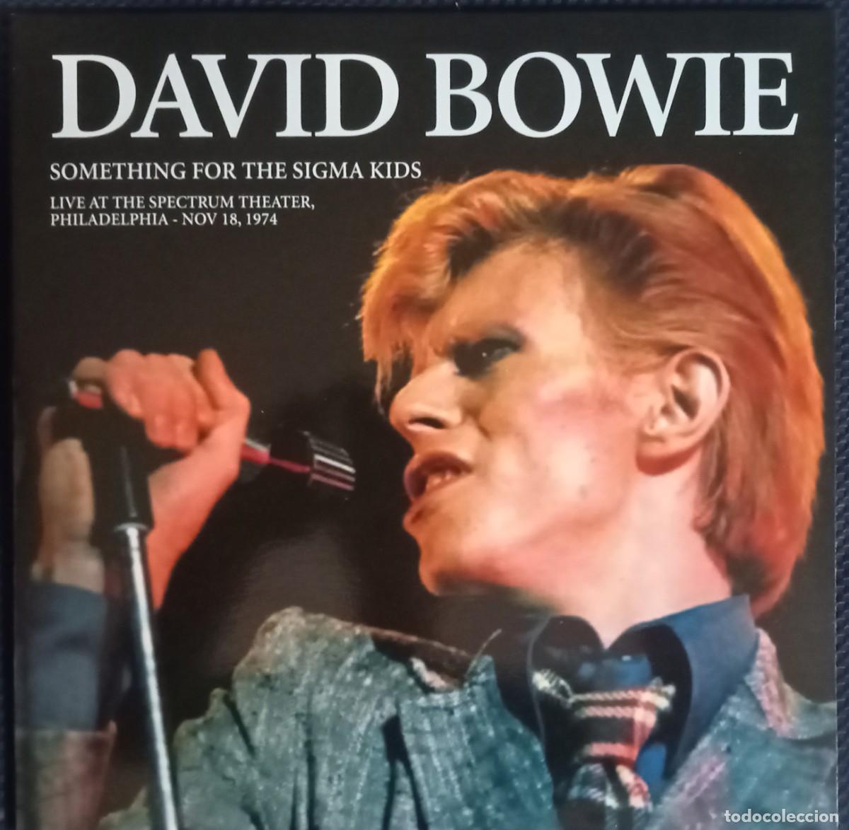 Discos de vinilo: David Bowie - Something for the sigma kids 2lp live in 1974, USA pressing in black vinyl, htf!!!
