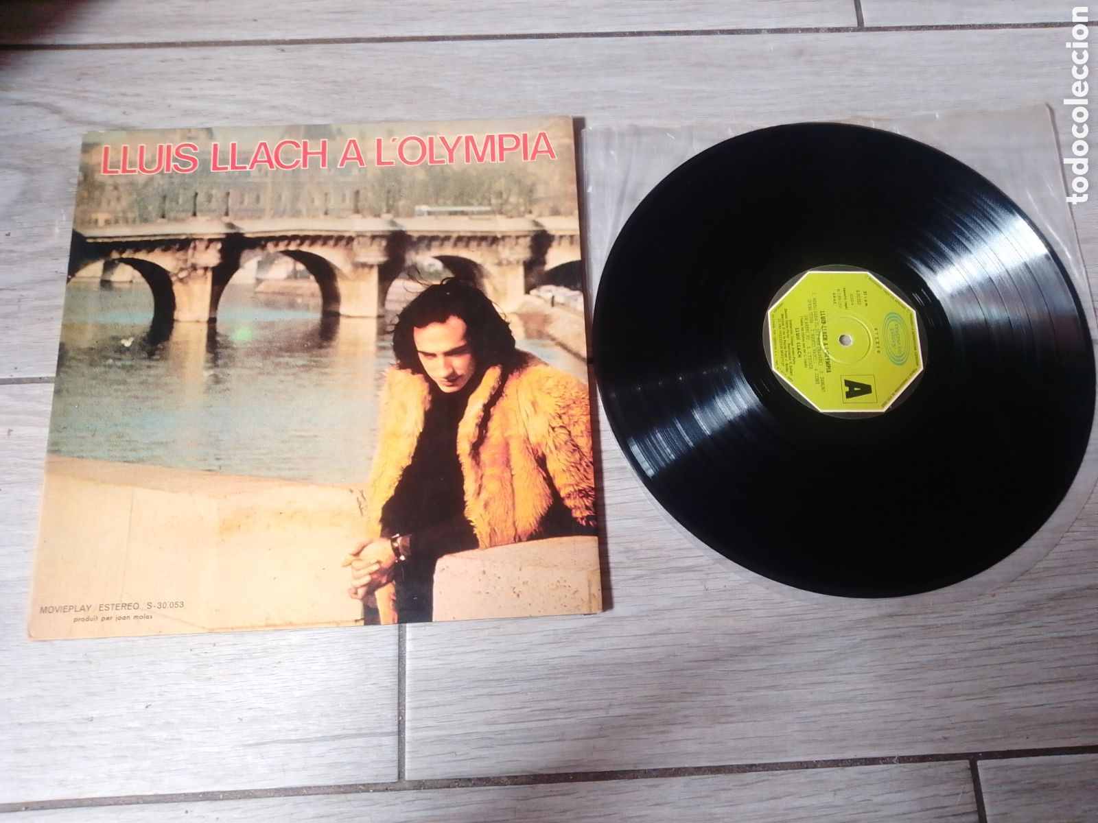 Discos de vinilo: LLUIS LLACH - A L'OLYMPIA - SPAIN - MOVIEPLAY - L -