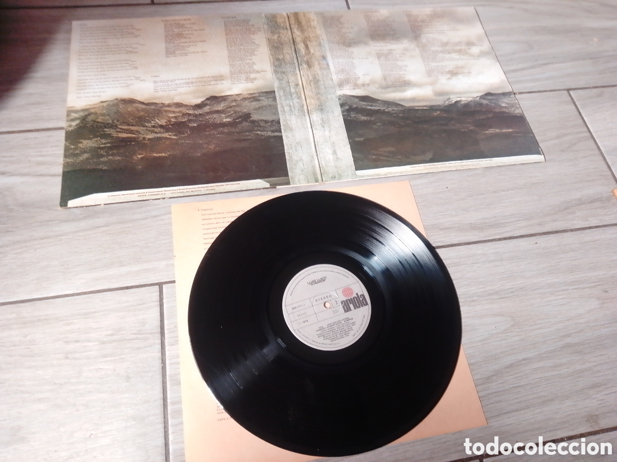 Discos de vinilo: LLUIS LLACH - SOMNIEM - GATEFOLD - SPAIN - ARIOLA - L - - Foto 2