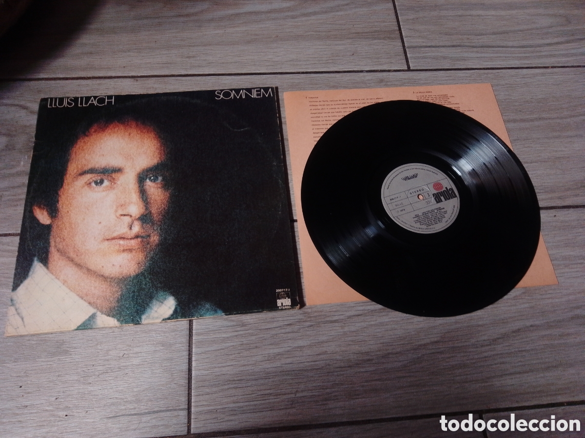 Discos de vinilo: LLUIS LLACH - SOMNIEM - GATEFOLD - SPAIN - ARIOLA - L - - Foto 3