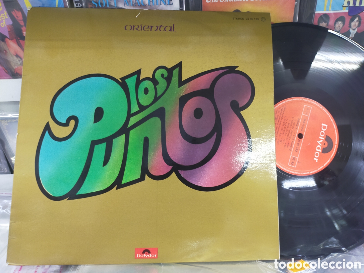Discos de vinilo: Los puntos lp oriental 1977