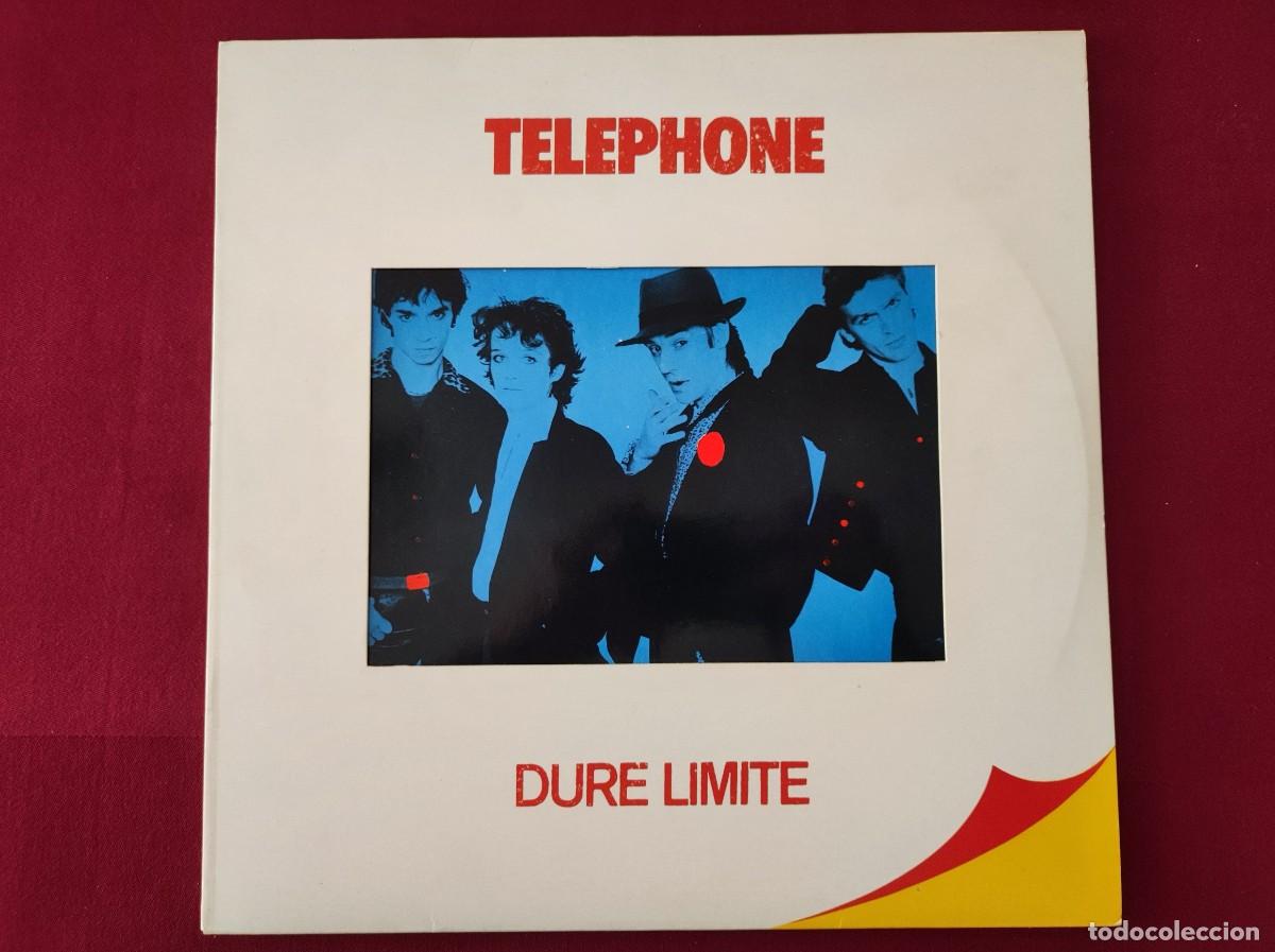Discos de vinilo: Vinilo LP &rdquo;Dure Limite&rdquo; Telephone &ndash; Con encarte de letras (Virgin, 1982)