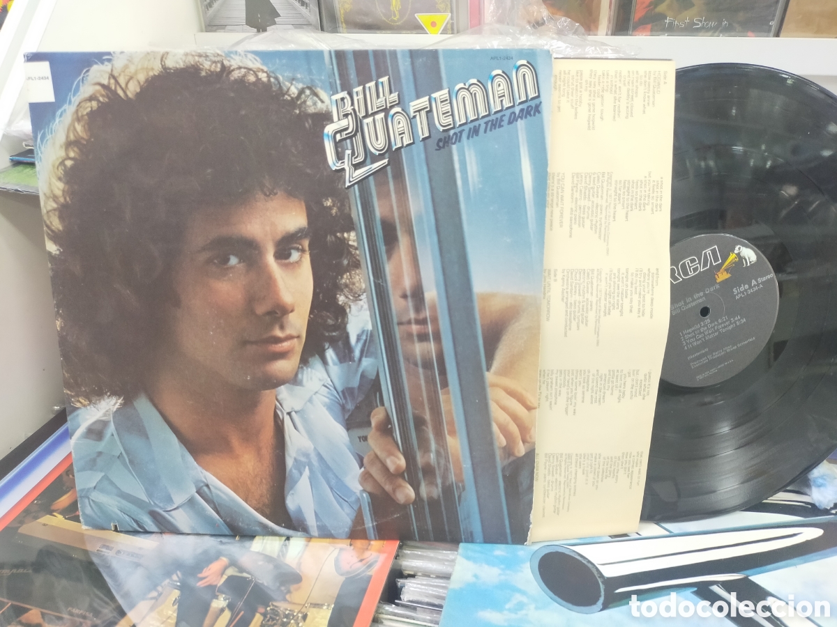 Discos de vinilo: Billy quateman LP shot in the dark u.s.a. 1977