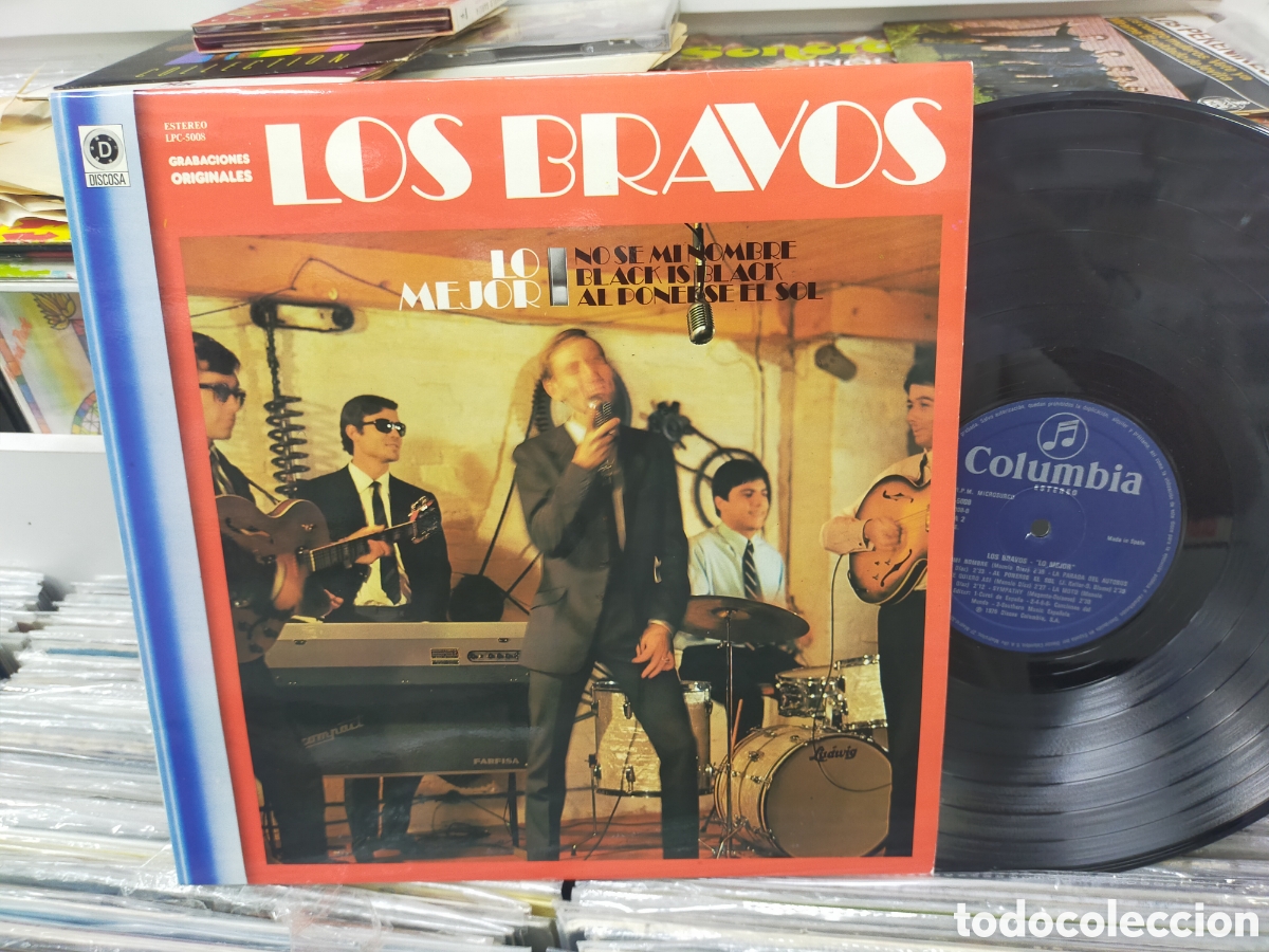 Discos de vinilo: Lo mejor de los bravos lp 1981