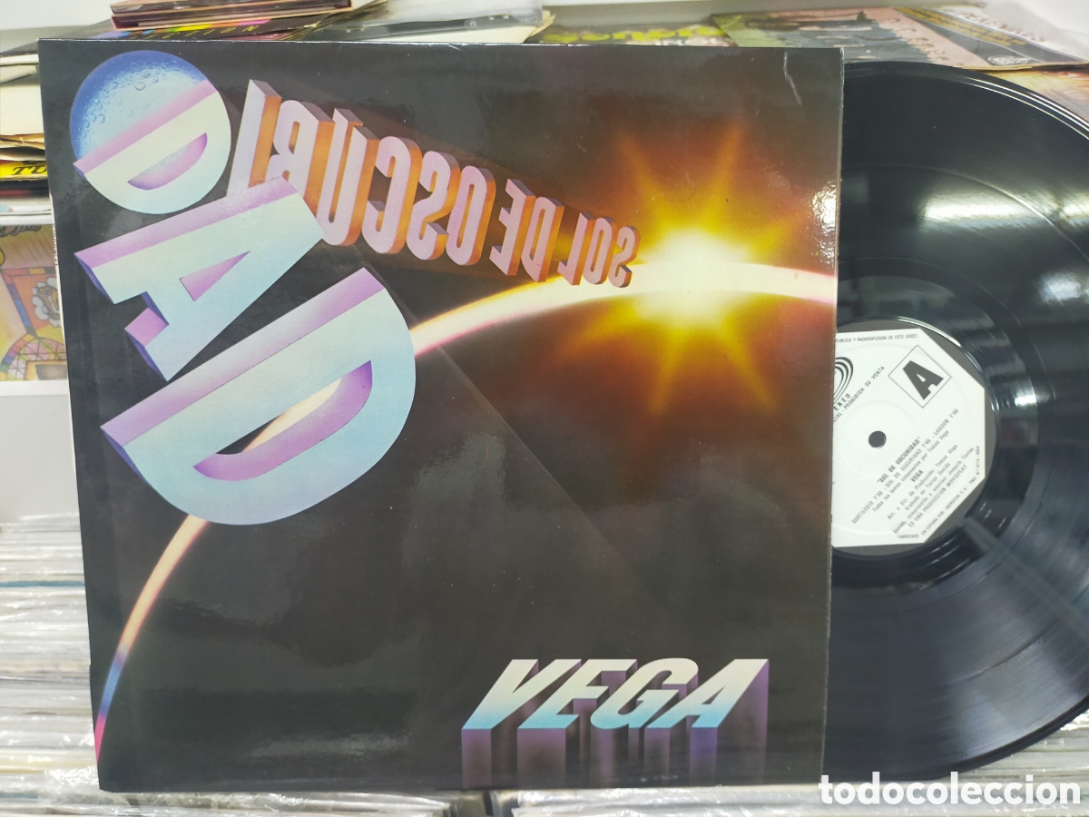 Discos de vinilo: Vega LP promocional sol de oscuridad 1981