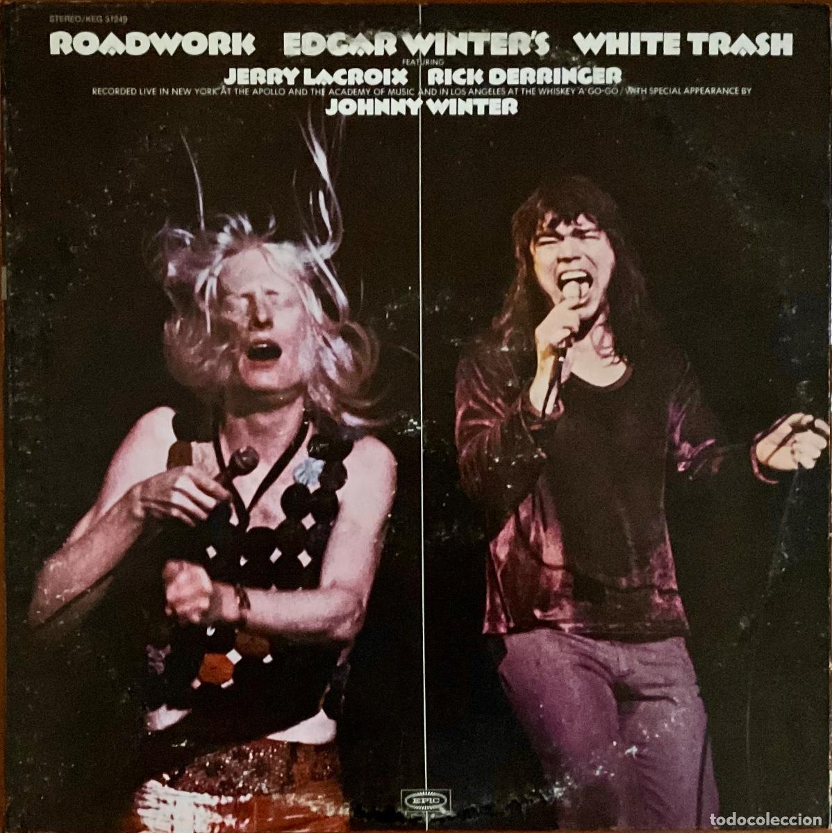 Discos de vinilo: EDGAR WINTER&rsquo;S WHITE TRASH - ROADWORK