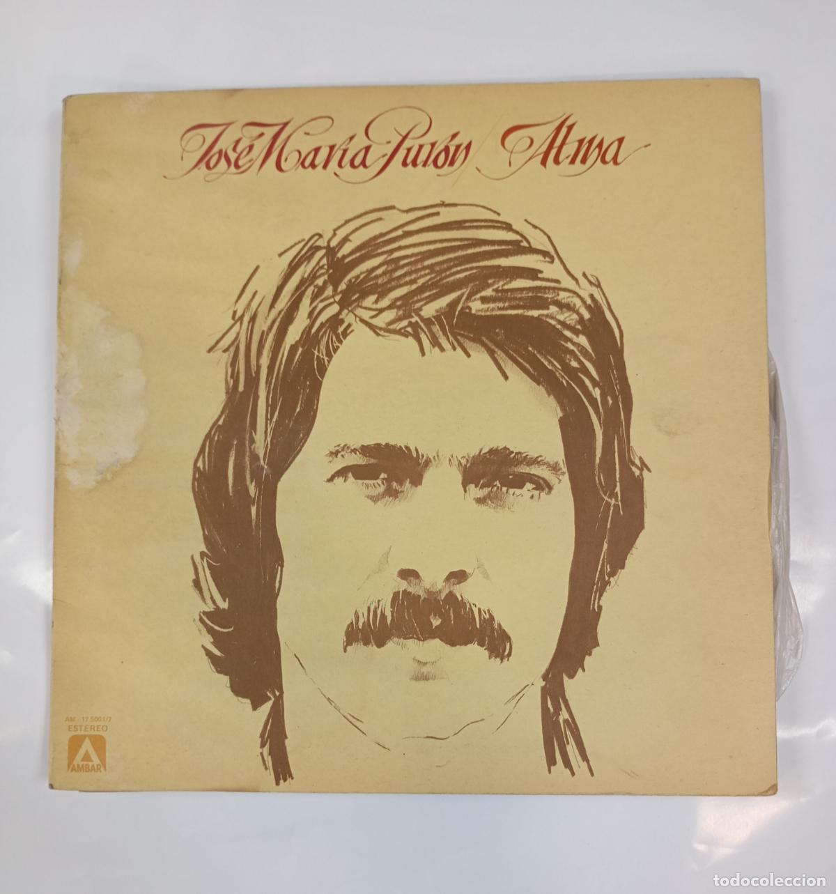 Discos de vinilo: JOSE MARIA PUR&Oacute;N - ALMA - LP. TDKLP