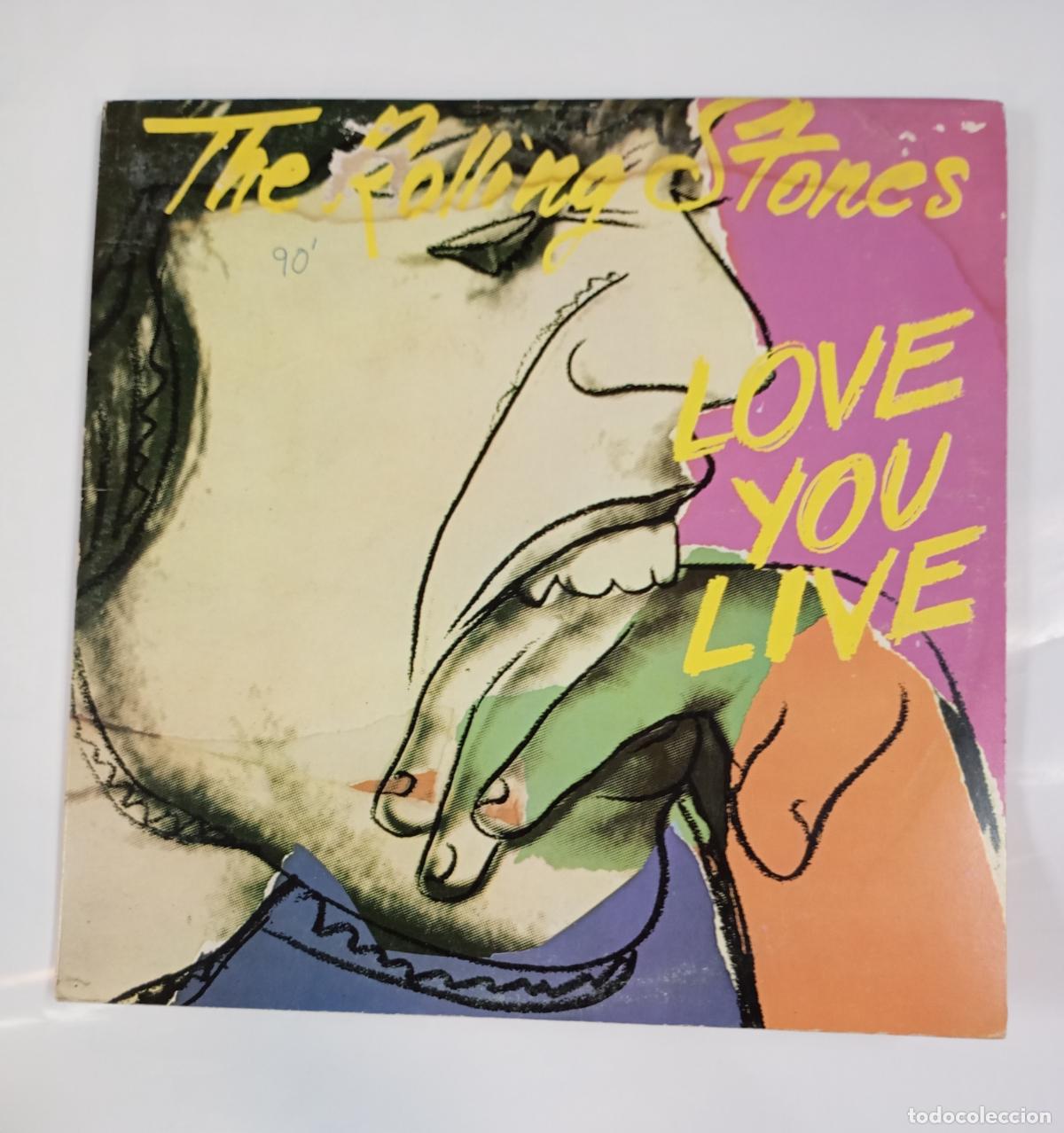 Discos de vinilo: THE ROLLING STONES - LOVE YOU LIVE. DOBLE LP. TDKLP